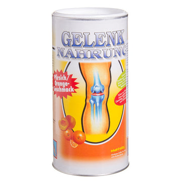 GELENK NAHRUNG Dietary Supplement Collagen 600g For Joints Tendon Orange Flavor - AB Mystery