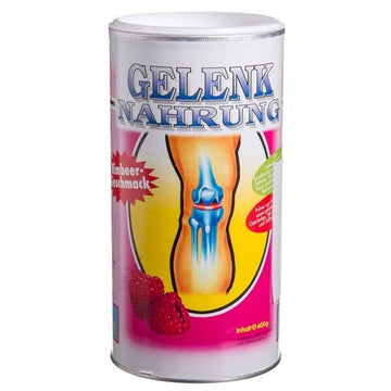 GELENK NAHRUNG Dietary Supplement Collagen 600g For Joints Raspberry Flavor - AB Mystery