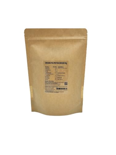 Thames Organic Organic Pea Protein Ground - Premium Vegan Supplement for Muscle Growth & Dietary Plans 250g Thames Organic