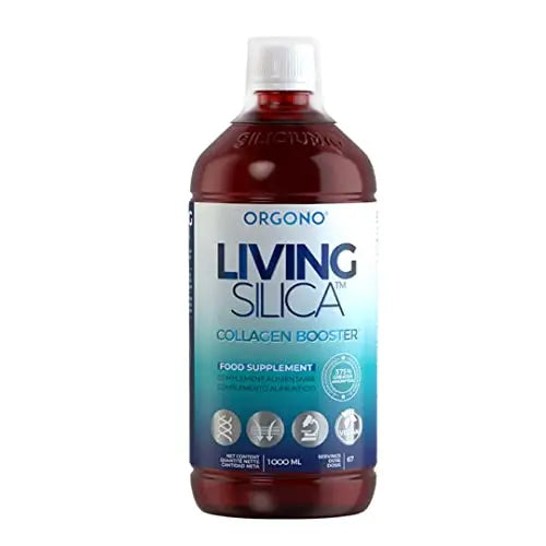 Orgono Living Silica Collagen Booster Liquid | Vegan Liquid Silica Supplement Collagen Booster Orgono Living Silica