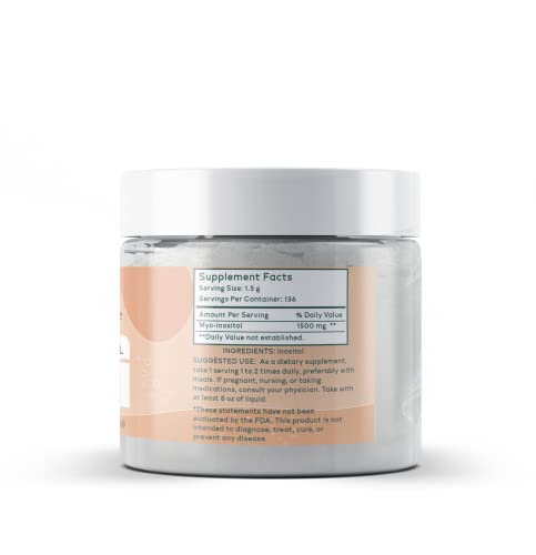 Like Mine Myo-Inositol (7 oz) Vitamin B8, Pure Single Ingredient with No Fillers, Additives - AB Mystery
