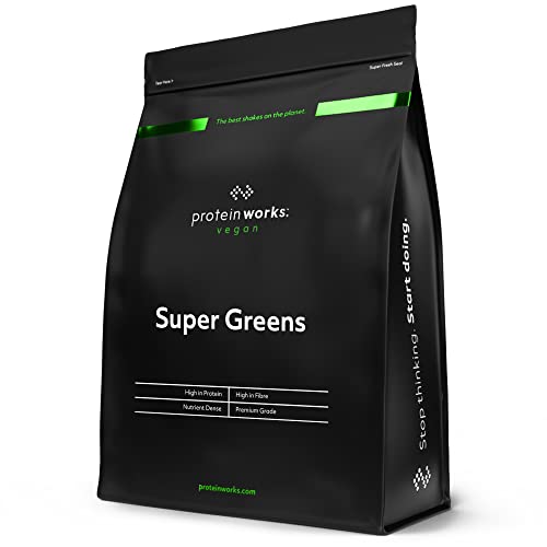 Protein Works Super Greens Powder | Nutrient Dense Detox Shake | Supports Immune System Protein Works