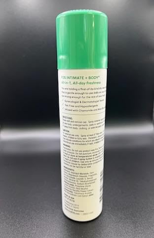 FDS Intimate + Body Dry Feminine Deodorant Spray, Delicate Breeze, 2 Oz - AB Mystery