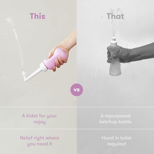 Frida Mom Upside Down Peri Bottle for Postpartum Care The Original Fridababy MomWasher - AB Mystery