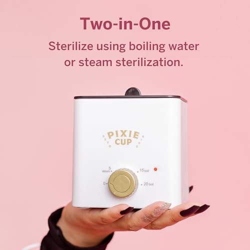 Pixie Menstrual Cup & Disc Boiler Sterilizer - Easily Submerge & Clean Your Period Cup in Boiling Water - AB Mystery
