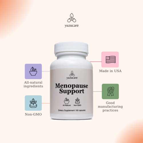 yuzucare Menopause Support | Menopause Supplements for Women| for Night Sweat Relief - AB Mystery