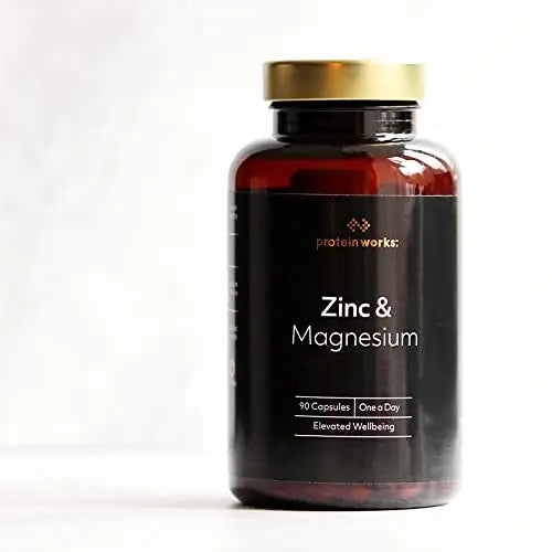 Protein Works - Zinc & Magnesium Supplement Tablets |Added Vitamin B6 | Combats Tiredness & Fatigue Protein Works