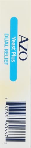 AZO Yeast Plus Dual Relief Tablets, Yeast Infection and Vaginal Symptom Relief, Relieves Itching & Burning - AB Mystery