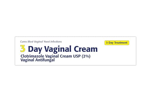 Clotrimazole 3 -Day Vaginal Cream - 0.74 Oz (Pack of 2) - AB Mystery
