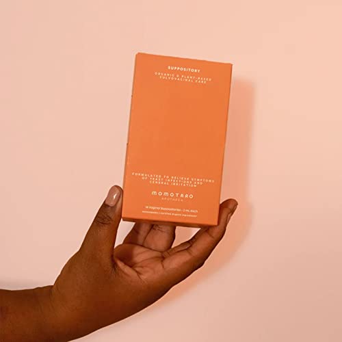 MOMOTARO APOTHECA 14 Organic Vaginal Suppositories Alternative, Fast Acting, Alleviate Dryness - AB Mystery