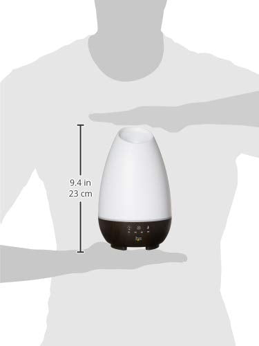 HealthSmart Essential Oil Diffuser, Cool Mist Humidifier and Aromatherapy Diffuser, FSA HSA Eligible with 500ML - AB Mystery