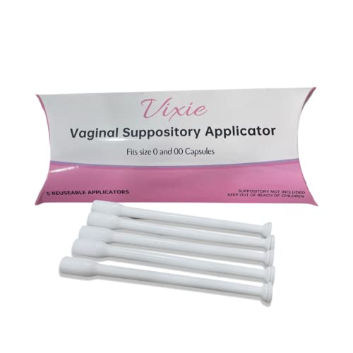 Vaginal Suppository Applicators for Women Disposable Fits Size 0 and 00 Capsules - Individually Wrapped - AB Mystery