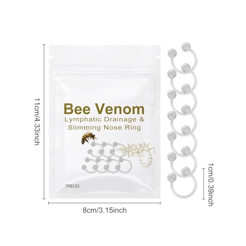 Beee Venom Lymphatic Drainage & Slimming Nose Ring (3 Packs) - AB Mystery