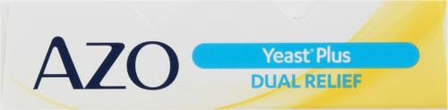 AZO Yeast Plus Dual Relief Tablets, Yeast Infection and Vaginal Symptom Relief, Relieves Itching & Burning - AB Mystery