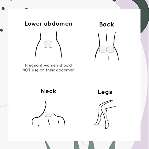 LILAS Period Cramps Pain Relief Patch - Pack of 10 - AB Mystery