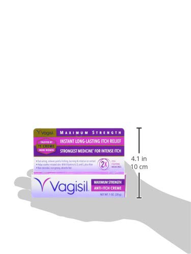 Vagisil Maximum Strength Anti Itch Creme, 1 Ounce - AB Mystery
