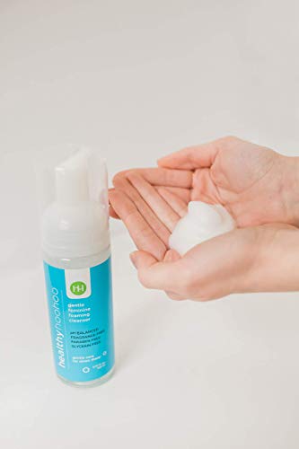healthy hoohoo Gentle Feminine Foaming Cleanser - All Natural, Paraben- and Fragrance-free (5 fl oz) - AB Mystery