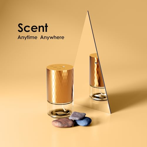 Airversa Waterless Diffuser for Essential Oil 100ml Capacity Battery Operated Aromatherapy - AB Mystery