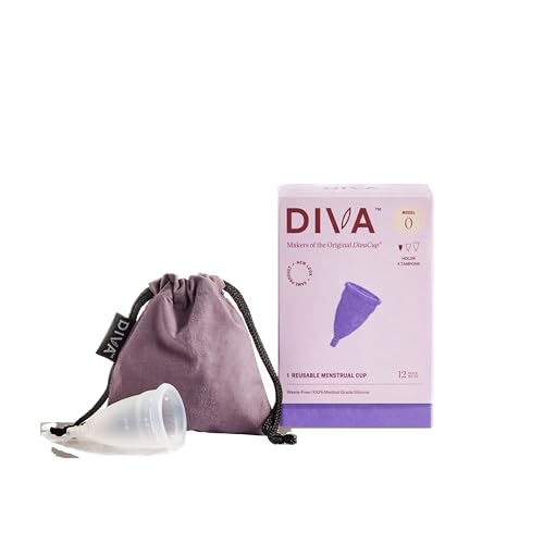 DivaCup - BPA-Free Reusable Menstrual Cup - Leak-Free Feminine Hygiene - Tampon and Pad - AB Mystery