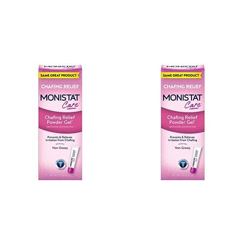 MONISTAT Chafing Relief Powder Gel 1.5 oz (Pack of 2)