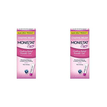 MONISTAT Chafing Relief Powder Gel 1.5 oz (Pack of 2)