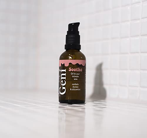 Geni Soothe - Perfume and SOAP Free Intimate Oil. Gentle Alternative to Intimate wash. Moizturizes - AB Mystery