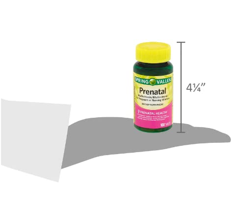 Spring Valley Multimineral Prenatal Multivitamin Tablets Dietary Supplement ME GUSTA SHOP