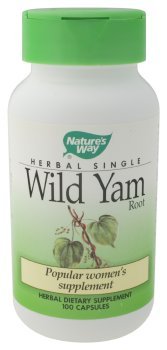 Natures Way Premium Herbal Wild Yam Root Capsules For Women - 100 Ea (pack of 1) - AB Mystery