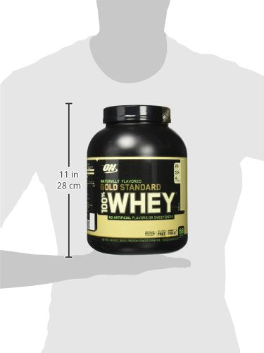 Optimum Nutrition Gold Standard 100% Whey Protein Powder 4.8 (Packaging May Vary) - AB Mystery