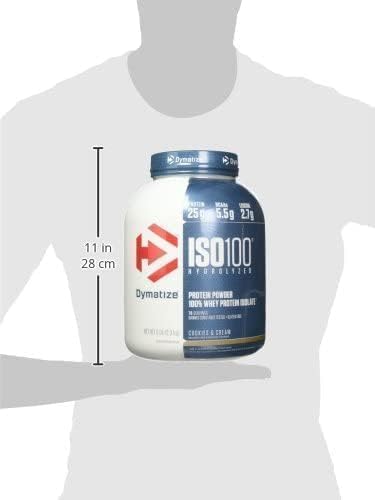 Dymatize ISO100 Hydrolyzed Protein Powder, 100% Whey Isolate Protein, 25g of Protein - AB Mystery
