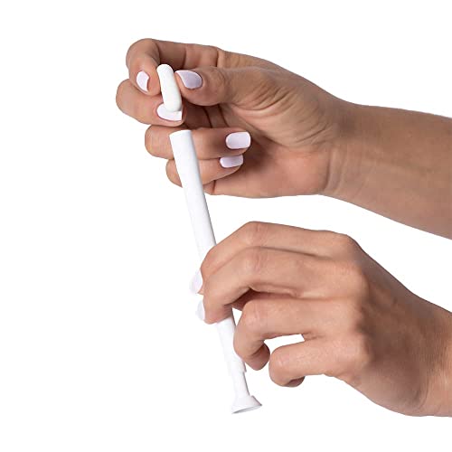 Seroflora Boric Acid Vaginal Suppositories for Women + 1 Suppository Applicator - Helps - AB Mystery