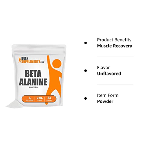 BULKSUPPLEMENTS.COM Beta Alanine Powder - Beta Alanine Supplement, Beta Alanine - AB Mystery
