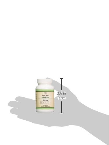 Alpha GPC Choline 600mg Capsules - Brain Support Supplement for Focus, Memory - AB Mystery