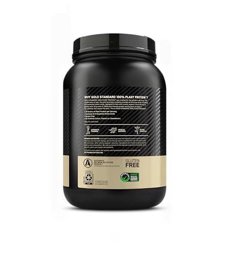 Optimum Nutrition Gold Standard 100% Plant Based Protein Powder, Gluten Free, Vegan Pro - AB Mystery
