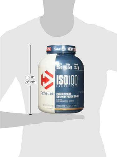 Dymatize ISO 100 Whey Protein Powder with 25g of Hydrolyzed 100% Whey Isolate - AB Mystery