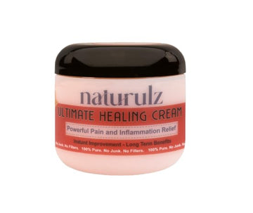 Naturulz Ultimate Healing Cream 4 Ounce Fast-Acting Topical for Backs, Knees, Shoulders, Muscles