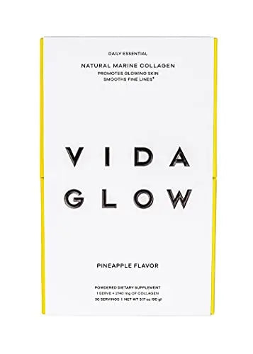 Vida Glow Marine Collagen Powder Sachets Pineapple