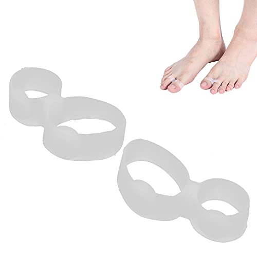 2Pcs Slimming Silicone Foot Massage Magnetic Toe Ring Magnetic Slimming Toe Rings - AB Mystery