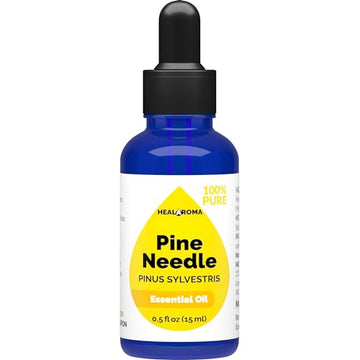 Pine Needle Essential Oil 15 ml - 0.5 oz - Pure & Natural - with Pipette Dropper