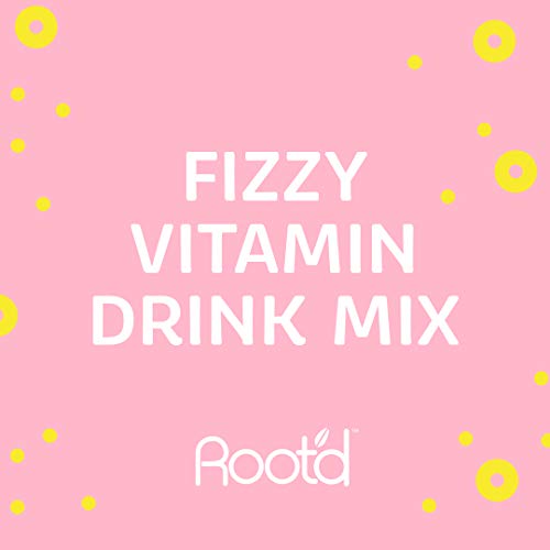 Rootd - Powder Prenatal Vitamin - Pregnancy Multivitamin with 25 Vitamins & Minerals A, C, D, E Root'd