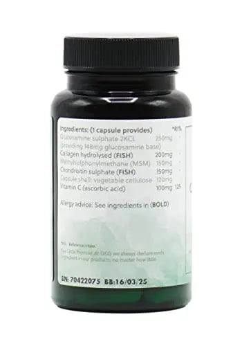 Collagen Extra Capsules | Collagen with Glucosamine, Chondroitin & Vitamin C - AB Mystery