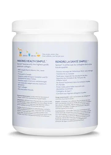 SPROOS - Marine Collagen - Beverage Powder - Hydrolised Collagen Peptides - AB Mystery