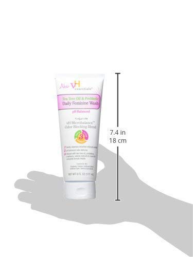 vH essentials Intimate Feminine Wash - pH Balanced with Tea Tree Oil, Cranberry, Prebiotics, Lavender - AB Mystery