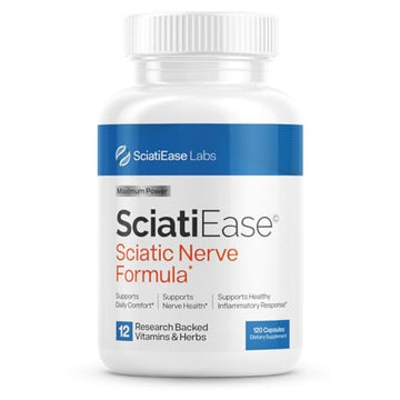 SciatiEase Sciatic Nerve Health Support - Sciatic Nerve Supplement with Pea, Vitamin B 