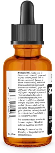 Dr Berg's (All In One) Hair Growth Serum w/Jojoba Oil & Castor Oil For Fuller Thicker Hair - AB Mystery