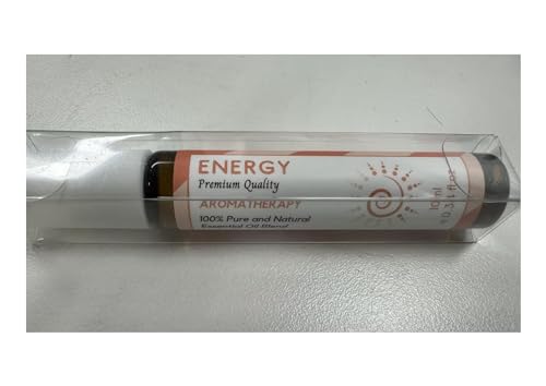 Benatu Energy Essential Oil Roll On Blend (with Clove, Lemon, Grapefruit Oil)- Travel Size Relaxing Roller - AB Mystery
