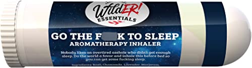 Wilder Essentials 3 Pack of Go The F to Sleep Aromatherapy Nasal Inhalers Made with 100% Natural - AB Mystery