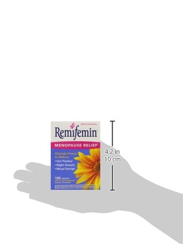 Enzymatic Therapy Remifemin Estrogen-Free Menopause Relief, 120 Tablets - AB Mystery