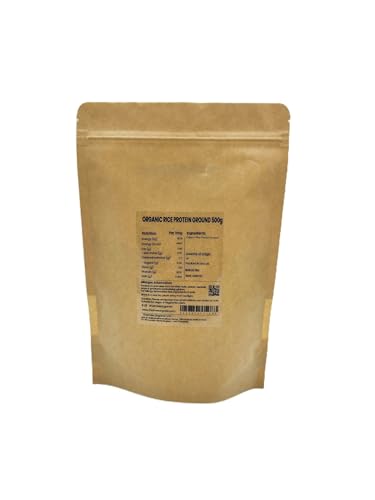 Thames Organic Organic Rice Protein Ground: Premium Plant-Based Protein for Health & Fitness Enthusiasts Thames Organic