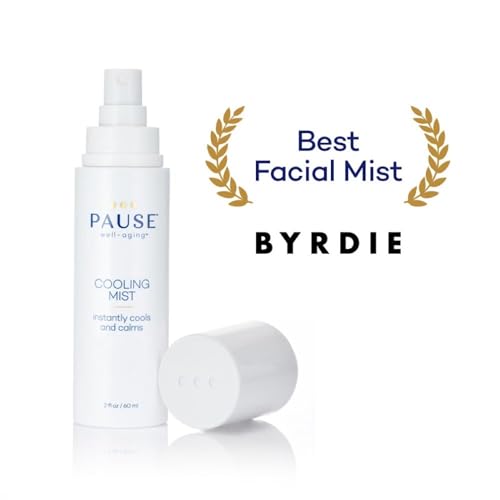 Pause Well Aging Cooling Mist | Calming Mist Spray for Cooling Skin & Stress Relief | Hot Flash Relief - AB Mystery